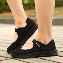 Load image into Gallery viewer, Women's Elegant Walking Shoes Flat Outdoor Comfortable Breathable Casual Soft Sole Lightweight Sport Running Fashion Breathable Mesh Womens Espadrilles
