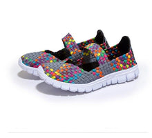 Load image into Gallery viewer, Women's Espadrilles Casual Shoes Spring Comfortable Sneakers Breathable Flat Shoes Summer Outdoor Slip On Fashion Breathable Mesh Casual Shoes Flat Shoes Women Espadrille
