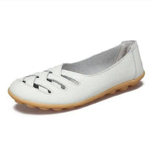 Load image into Gallery viewer, Women's Genuine Leather Flats Sandals Elegant Comfortable Soft Non Slip Design For Women
