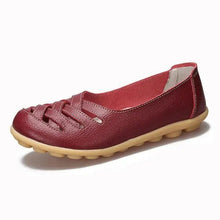 Load image into Gallery viewer, Women's Genuine Leather Flats Sandals Elegant Comfortable Soft Non Slip Design For Women
