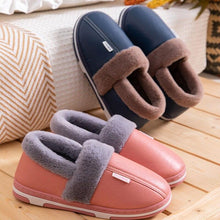 Load image into Gallery viewer, Women's Home Slippers Plush Warm House Shoes Non-Slip Soft Winter Indoors Bedroom Couples Floor Slipper Comfy Warm Memory Foam Faux Fur Indoor Outdoor Non Slip Winter Home Shoes
