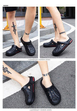 Load image into Gallery viewer, Women's Home Summer Flip Flops Sandals Luxury Men's Shoe Garden Clogs Summer Sandals Lightweight Non Slip Walking Sport Shoes Unisex Adults Clog For Pool Beach Yard
