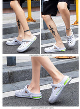 Load image into Gallery viewer, Women's Home Summer Flip Flops Sandals Luxury Men's Shoe Garden Clogs Summer Sandals Lightweight Non Slip Walking Sport Shoes Unisex Adults Clog For Pool Beach Yard
