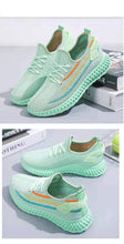 Load image into Gallery viewer, Women's Running Summer Woven Sports Sneakers Fashion Casual Shoe Breathable Mesh Walking Shoes Non Slip Lightweight Breathable Mesh Running Shoes Comfortable Design
