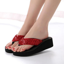 Load image into Gallery viewer, Women's Sandals Summer Slippers Elegant Butterfly Shoes Open Toe Fashion Comfortable Elegant Platform Shoes Pink Sandals For Women Dressy Modern Thick Platform Sandals
