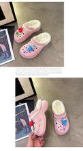 Load image into Gallery viewer, Women's Slippers Summer New Thick Soles Fashion Leather Shoes Flip Flops Women Clogs Winter Slippers Arch Support House Slippers Slip On Garden Shoes Warm Home Shoes
