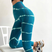 Load image into Gallery viewer, Women's Unique Yoga Pants Tummy Control High Waist Workout Running Seamless Yoga Pant High Elastic Sports Fitness Legging Women High Waist Gym Running Training Girl Tight Pants
