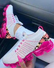 Load image into Gallery viewer, Women's Vulcanize Stylish Sneakers Fashionable Luxury Summer Air Cushion Sole Running Lightweight Mesh Tennis Sneaker Fashion Athletic Walking Shoes Elegant Design
