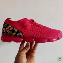 Load image into Gallery viewer, Women's Vulcanize Stylish Sneakers Fashionable Luxury Summer Air Cushion Sole Running Lightweight Mesh Tennis Sneaker Fashion Athletic Walking Shoes Elegant Design
