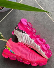 Load image into Gallery viewer, Women's Vulcanize Stylish Sneakers Fashionable Luxury Summer Air Cushion Sole Running Lightweight Mesh Tennis Sneaker Fashion Athletic Walking Shoes Elegant Design
