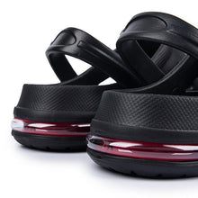 Load image into Gallery viewer, Women Sandals Summer Hole Shoes Rubber Clogs Garden Shoes Black Beach Flat Sandals Garden Shoes Sandals Lightweight Slip On Classic Adjustable Outdoor Walking Clogs

