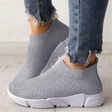 Load image into Gallery viewer, Women Slip On White Sneakers Vulcanize Shoes Super Light Women Casual Breathable Walking Shoes Lightweight Running Shoes Mesh Workout Casual Espadrilles Sports Sneakers
