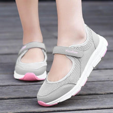 Load image into Gallery viewer, Women Sneakers Espadrille Fashion Breathable Mesh Casual Shoes Flat Shoes Women Work Shoes Breathable Mesh Slip-On Shoes Women Mesh Running Casual Sport Design
