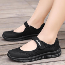 Load image into Gallery viewer, Women Sneakers Espadrille Fashion Breathable Mesh Casual Shoes Flat Shoes Women Work Shoes Breathable Mesh Slip-On Shoes Women Mesh Running Casual Sport Design
