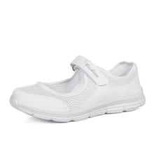 Load image into Gallery viewer, Women Sneakers Espadrille Fashion Breathable Mesh Casual Shoes Flat Shoes Women Work Shoes Breathable Mesh Slip-On Shoes Women Mesh Running Casual Sport Design

