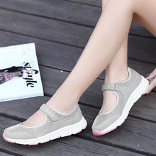 Load image into Gallery viewer, Women Sneakers Espadrille Fashion Breathable Mesh Casual Shoes Flat Shoes Women Work Shoes Breathable Mesh Slip-On Shoes Women Mesh Running Casual Sport Design
