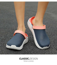 Load image into Gallery viewer, Women Summer Flip Flops Sandals Beach Shoes Womens Casual Garden Clogs Shoes Comfortable Water Shoes Sandals Slippers For Work Gym Beach
