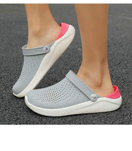 Load image into Gallery viewer, Women Summer Flip Flops Sandals Beach Shoes Womens Casual Garden Clogs Shoes Comfortable Water Shoes Sandals Slippers For Work Gym Beach
