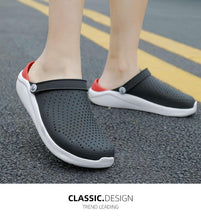 Load image into Gallery viewer, Women Summer Flip Flops Sandals Beach Shoes Womens Casual Garden Clogs Shoes Comfortable Water Shoes Sandals Slippers For Work Gym Beach
