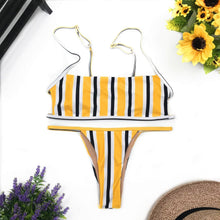 Load image into Gallery viewer, Women Swimsuit Bikini Push Up Padded Swimwear Bathing Suit Summer Bather Beachwear Padded Push Up Bikini Sets Swimsuits For Women
