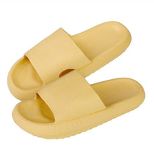 Load image into Gallery viewer, Women Thick Platform Slippers Summer Fashion EVA Soft Sole Beach Slide Sandals Open Toe Soft Home Shoes Non-Slip Soft Shower Spa Bath Pool Gym House Sandals For Indoor And Outdoor
