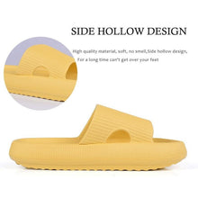 Load image into Gallery viewer, Women Thick Platform Slippers Summer Fashion EVA Soft Sole Beach Slide Sandals Open Toe Soft Home Shoes Non-Slip Soft Shower Spa Bath Pool Gym House Sandals For Indoor And Outdoor
