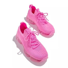 Load image into Gallery viewer, Women Trendy Sneakers Fashion Cushion Lace Up Running Sport Sneakers Outdoor Sport Shoes Spring Summer Couple Cushion Flats Training Running Breathable Sneakers
