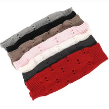 Load image into Gallery viewer, Women Vintage Gloves Hand Warmer Winter Gloves Women Arm Heart Mitten Warm Fingerless Gloves
