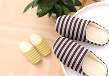 Load image into Gallery viewer, Women Winter Home Fur Slippers Cat Non-Slip Soft Warm House Indoor Bedroom Men Couples Memory Foam Floor Shoes Fluffy Slippers For Women Indoor Warm Furry Bedroom Slippers With Non Slip Outsole
