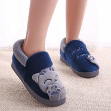 Load image into Gallery viewer, Women Winter Home Slippers Cat Shoes Non-Slip Soft Winter Warm House Slippers Indoor Bedroom Couples Shoes Womens Slippers Slip On Memory Foam House Outdoor Indoor Warm Fuzzy Plush Slippers
