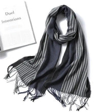 Load image into Gallery viewer, Women Winter Warm Scarf Shawl Fashion Plain  Soft Long Scarves For Women Casual Wear Travel Friendly Scarfs  Warm Winter Scarf Double Sided Thick Shawl Women Students Scarf

