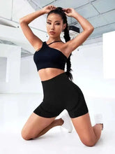 Load image into Gallery viewer, Women Yoga Shorts High Waist Workout Shorts Fitness Yoga Lift Butt Fitness Ladies Yoga Gym Running Short Pants Sportswear
