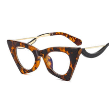 Load image into Gallery viewer, Womens Cat Eye Glasses Frame Fashion Designer Prescription eyeglasses With Clear Lens Fashion Cat Eye Womans Optical Glasses Prescription Lens Small Frames Women Transparent Glasses  Eyeglasses Frames
