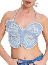 Load image into Gallery viewer, Women's Clothing Inside The Raw-edged Hollow Strap Sling

