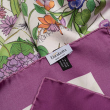 Load image into Gallery viewer, Flora - Silk Foulard - Berry
