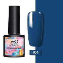 Load image into Gallery viewer, Womens Glossy Colorful 8ml Nail Gel Polish Permanent UV LED Summer Winter High Quality Fashion Design
