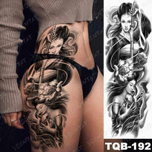 Load image into Gallery viewer, Womens Large Tattoo Eye Lion Waterproof Temporary Sticker Realistic Big Luxury Tattoo Modern Design
