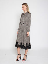 Load image into Gallery viewer, Women's Leopard Silk Casual Dress
