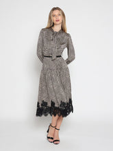 Load image into Gallery viewer, Women's Leopard Silk Casual Dress
