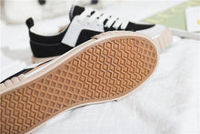 Load image into Gallery viewer, Womens New Spring Fashion Canvas Casual Flats Striped Vulcanize Fashion Style Sneakers Low-Cut Trainers Canvas Flat Sneakers Casual Slip On Canvas Comfortable Design

