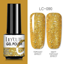 Load image into Gallery viewer, Womens UV Gel Nail Polish Set 7ml Fashion Varnish Colorful Art Manicure Luxury Nail Design For Women

