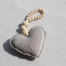 Load image into Gallery viewer, Wooden Beads Moon Star Heart Ornaments Dream Catcher Kids Room Decoration Wall Hanging Girls Baby Tents Handmade Wall Hanging Decor Home Gifts for Girls Gifts for Women
