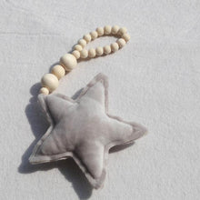 Load image into Gallery viewer, Wooden Beads Moon Star Heart Ornaments Dream Catcher Kids Room Decoration Wall Hanging Girls Baby Tents Handmade Wall Hanging Decor Home Gifts for Girls Gifts for Women
