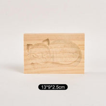 Load image into Gallery viewer, Wooden Cookie Mold Cutter Wooden Gingerbread Cookie Moulds Press 3D Cake Embossing Baking Mold Rose Flower Cutter Bakery Gadgets Cookies, Wooden Cookie Cutter, Funny Wooden Cookie Molds For Baking, Gingerbread Mold, Pine Cone Mold, Cake Mold
