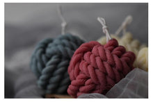 Load image into Gallery viewer, Woolen Candle Silicone Molds Candle Silicone Molds 3D Candle Molds Woolen Ball Mold And Knot Mold Ball Of Yarn Design Mold For Candle Making And Making Soap Wax Mold Woolen Ball Design Handmade Candle Scented Candle Wax Mold Home Decor
