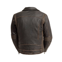 Load image into Gallery viewer, Wrath Men's Motorcycle Leather Jacket
