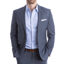 Load image into Gallery viewer, goTIELESS Ultimate Dress Shirt (Blue Diamond)
