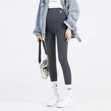 Load image into Gallery viewer, Maternity Velvet Shark Skin Belly Support Pants - # WOM21410011 - PRG
