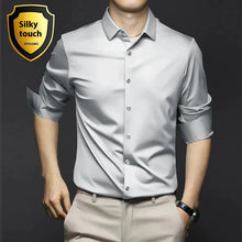 Load image into Gallery viewer, Luxury Ice Silk Shirt - # BOAA13510046
