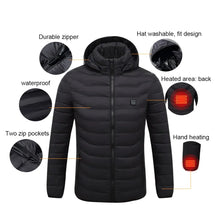 Load image into Gallery viewer, Boys Men's Fleece Waterproof Winter Heated Jackets - # BOAA13210004
